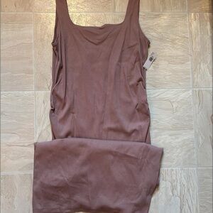 Old Navy maternity maxi tank dress
